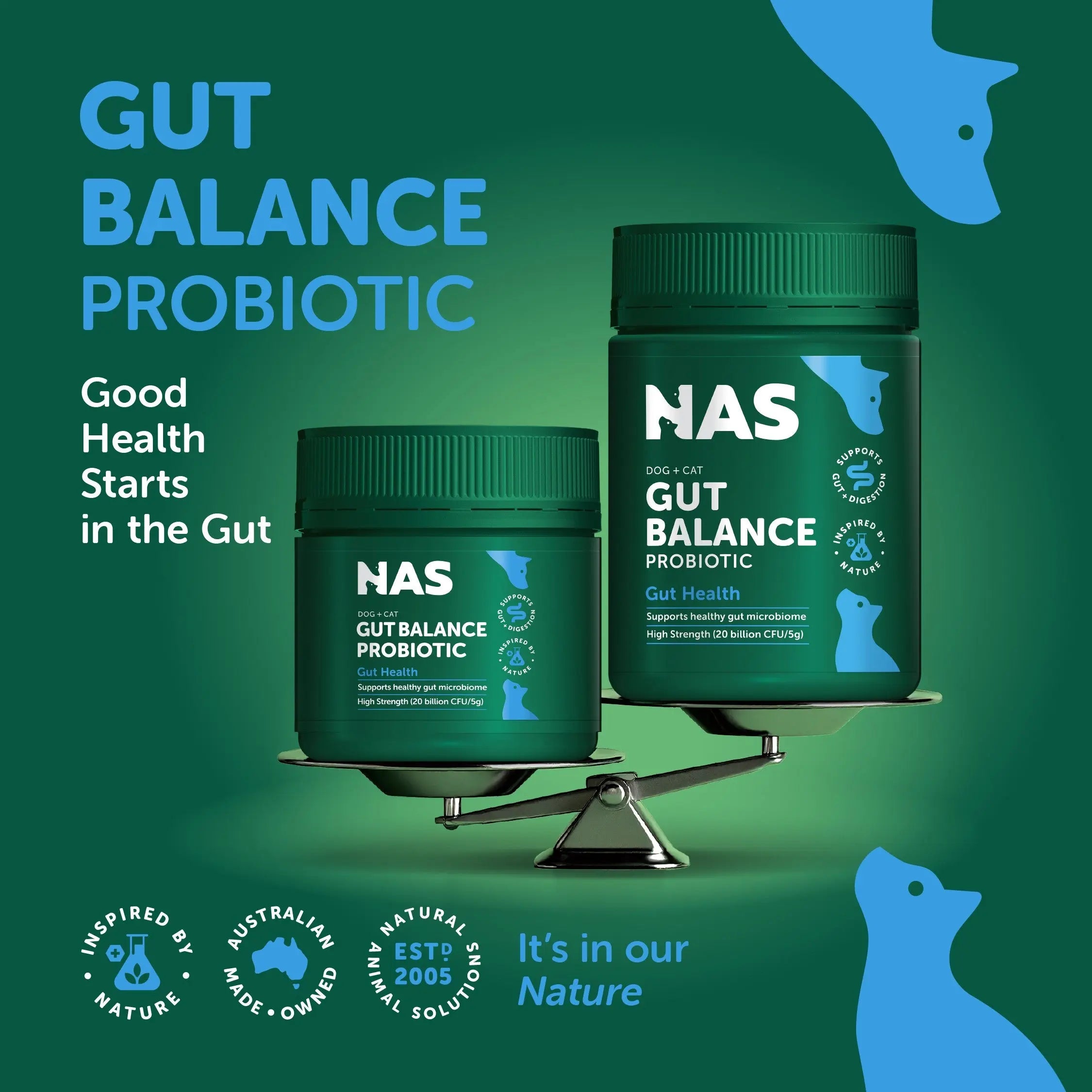 Natural Animal Solutions – Gut Balance Probiotic