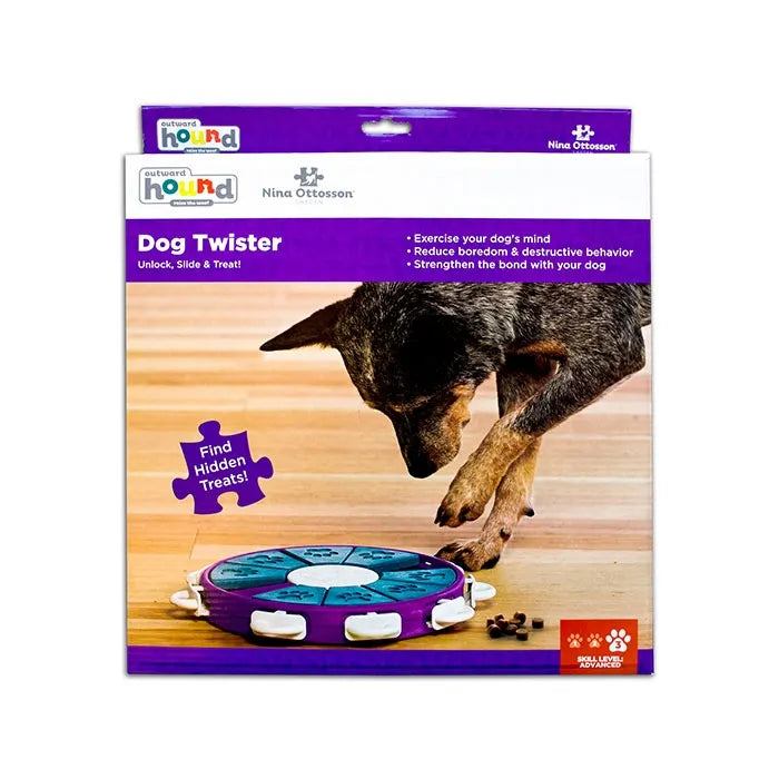 Outward Hound Nina Ottosson Dog Twister Puzzle (Level 3)