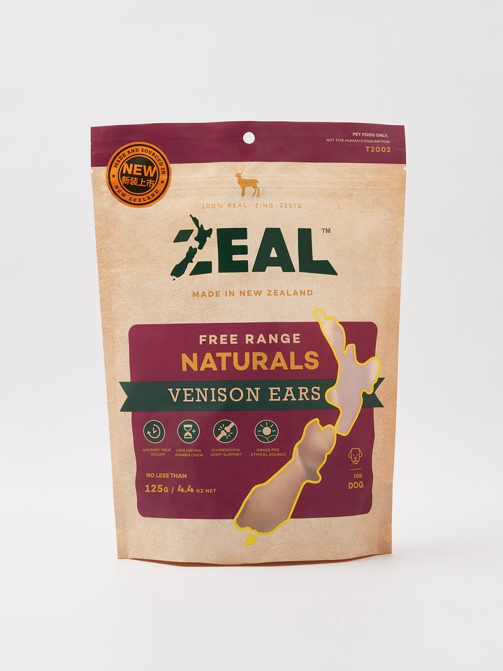 Zeal Free Range Naturals Venison Ears