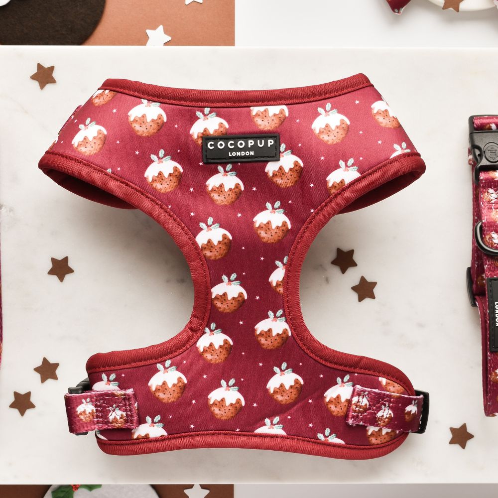 Cocopup London Adjustable Neck Harness Woofmas Pudding — Tidbit