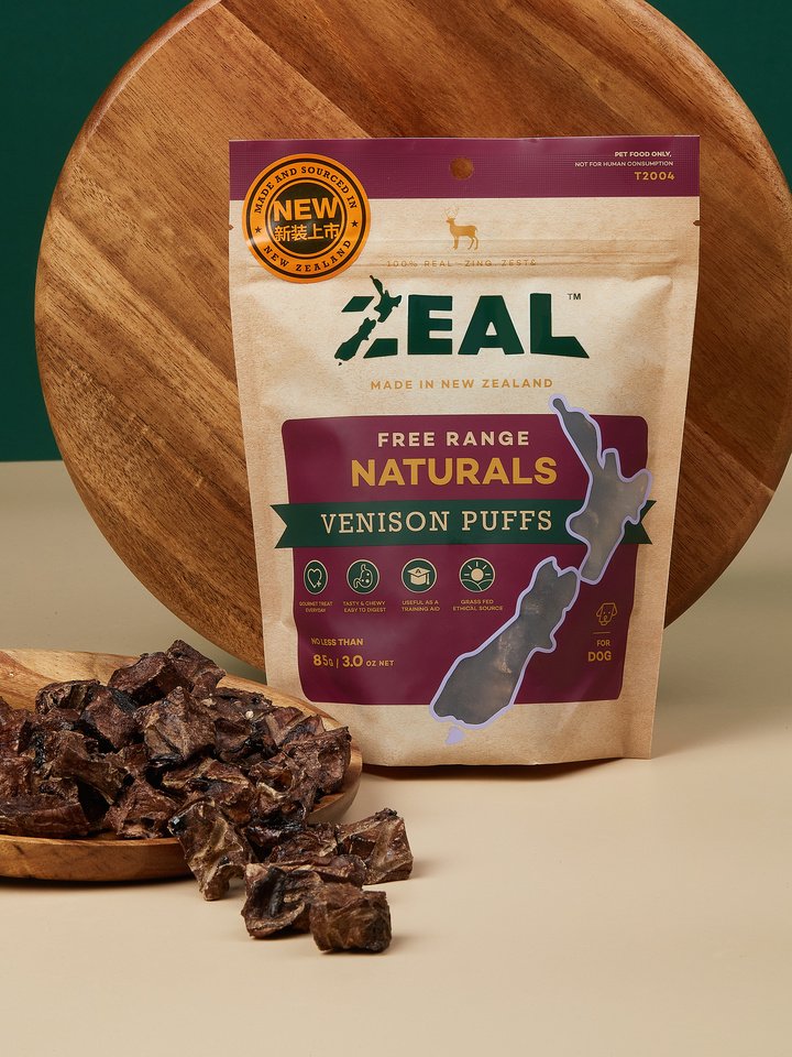 Zeal Free Range Naturals Venison Puffs
