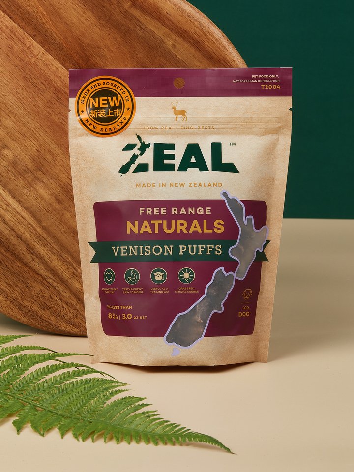 Zeal Free Range Naturals Venison Puffs