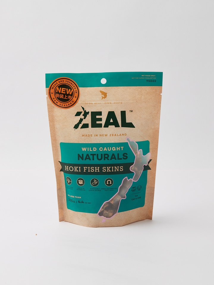 Zeal Wild Caught Naturals Hoki Fish Skins