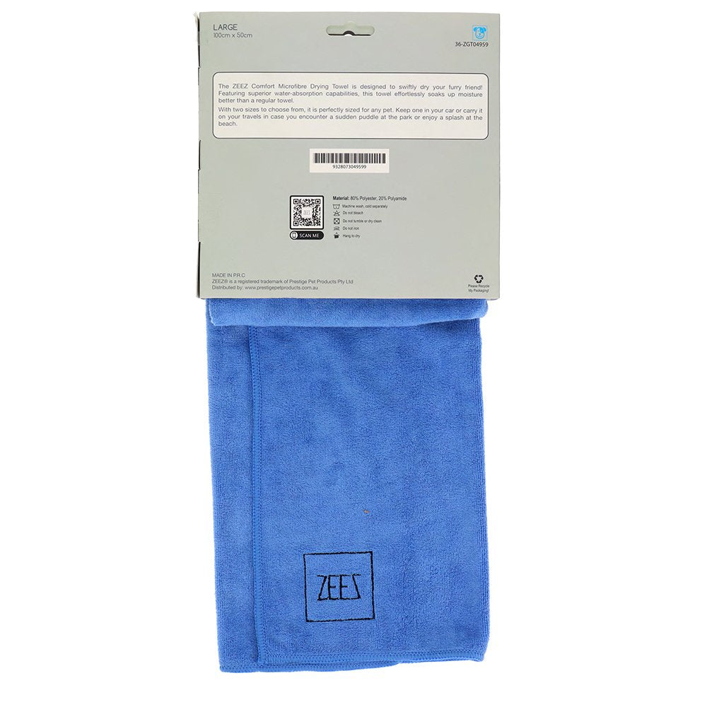 ZeeZ Comfort Microfibre Drying Towel