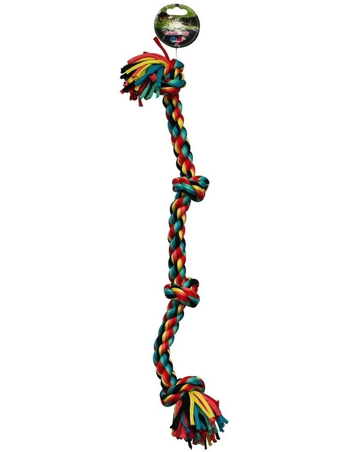 Paw Play Stretch Rope 4 Knot — Tidbit