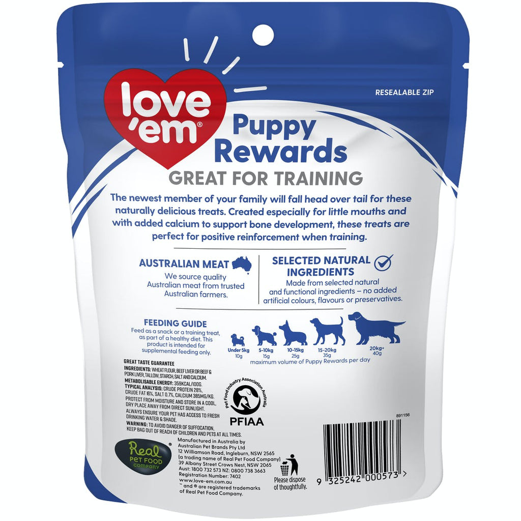 Love 'Em Puppy Rewards
