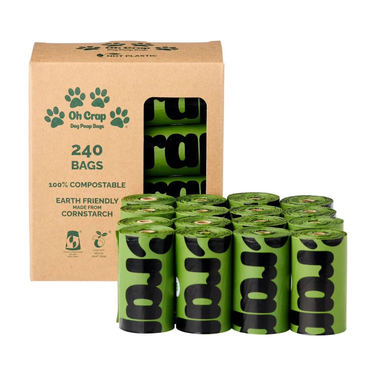 Oh Crap Compostable Dog Poop Bags — Tidbit