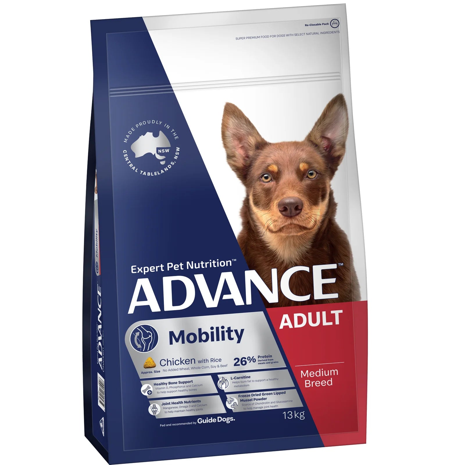 Advance Adult Medium Breed Mobility — Tidbit