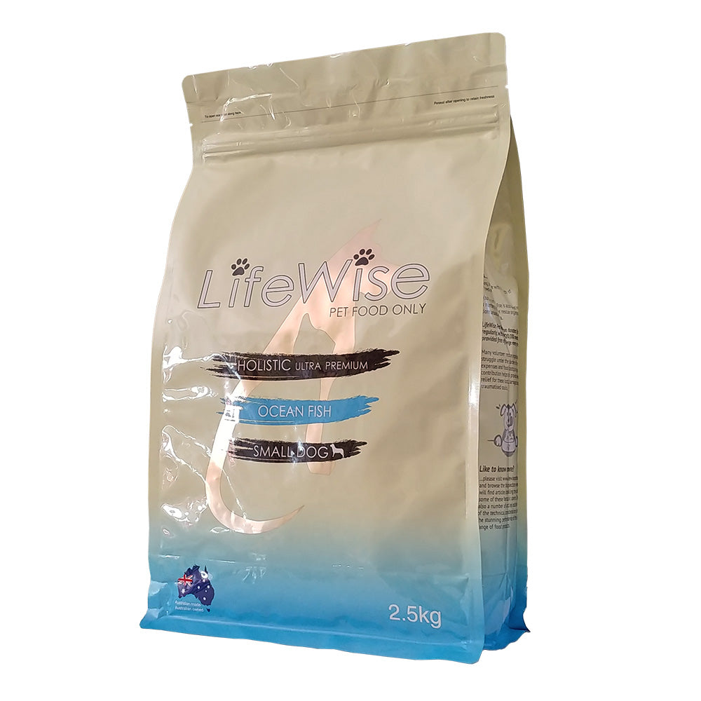 LifeWise Adult Dog Ocean Fish Small Bites Dry Dog Food