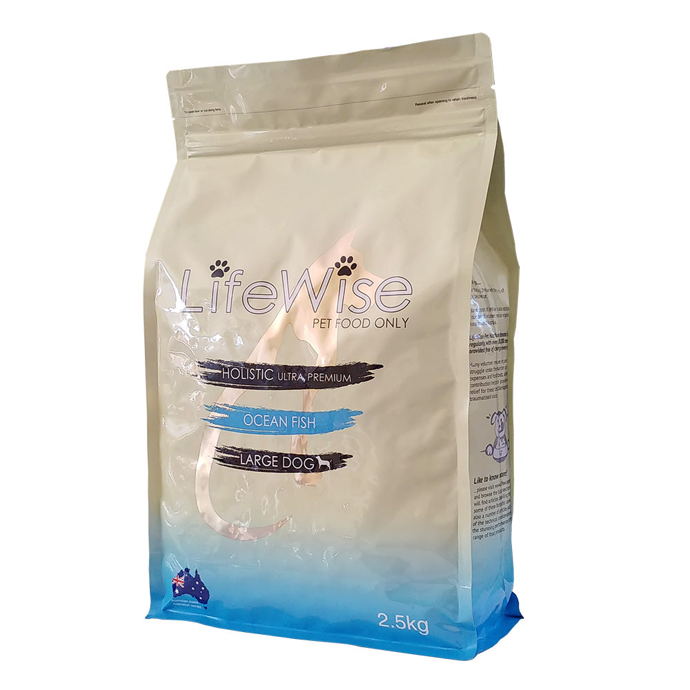 LifeWise Adult Dog Ocean Fish Large Bites Dry Dog Food