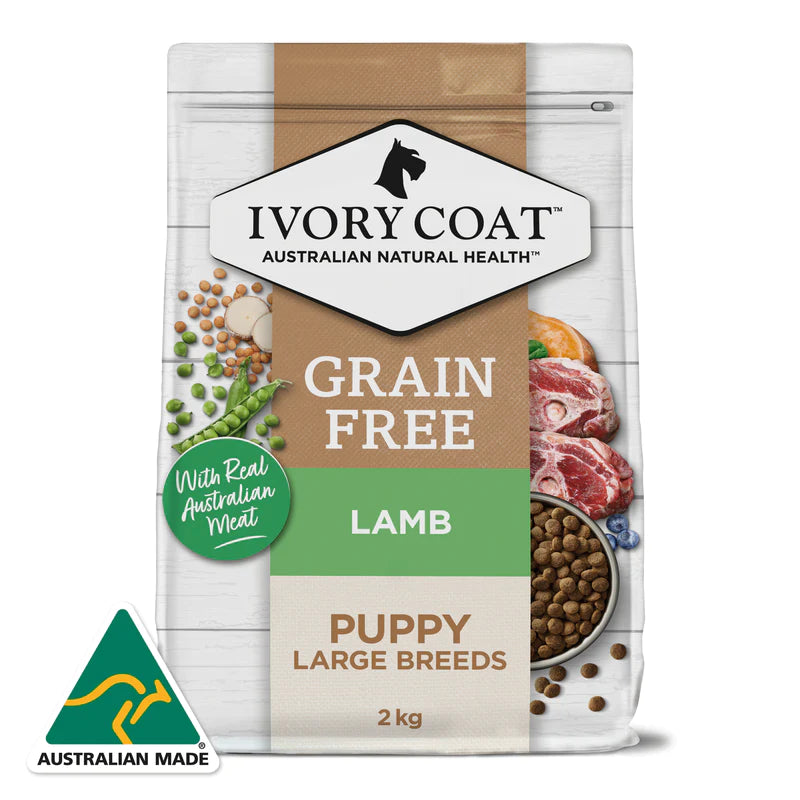 Ivory Coat Grain Free Large Breed Puppy Lamb