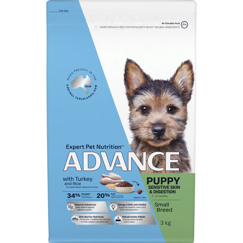 Advance Puppy Sensitive Skin & Digestion Small Breed 3kg