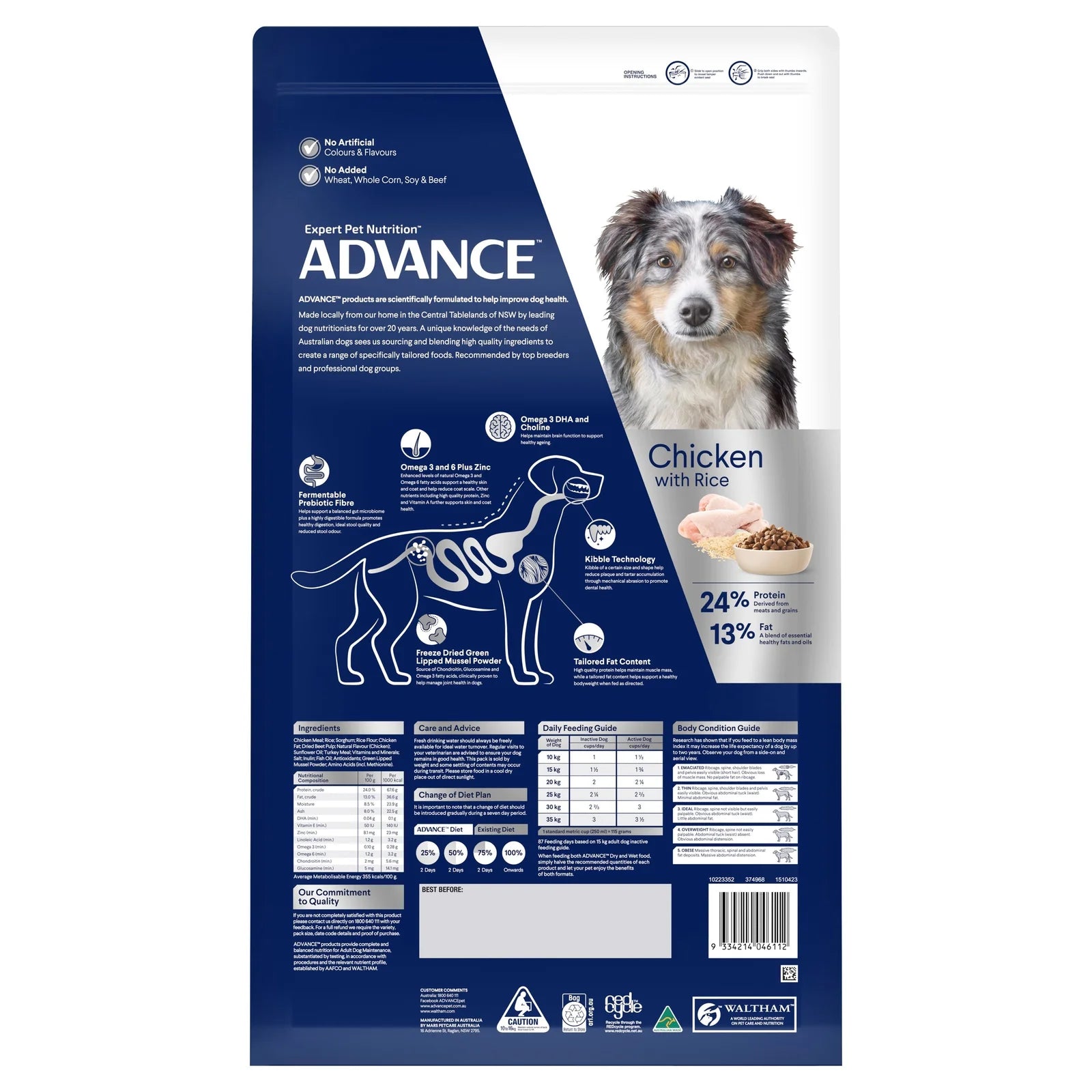 Advance Adult Medium Breed Healthy Ageing Dry Dog Food