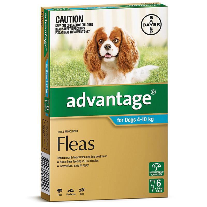 Advantage Flea Treatment for Dogs 4kg to 10kg — Tidbit