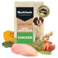Black Hawk Grain Free Adult Large Breed Chicken Dry Dog Food 15kg — Tidbit