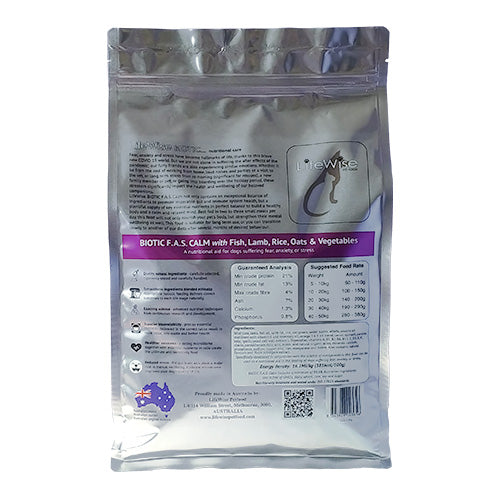 LifeWise BIOTIC Adult Dog F.A.S. Calm Dry Dog Food