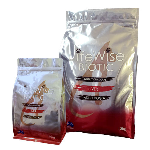 LifeWise BIOTIC Adult Dog Liver Dry Dog Food