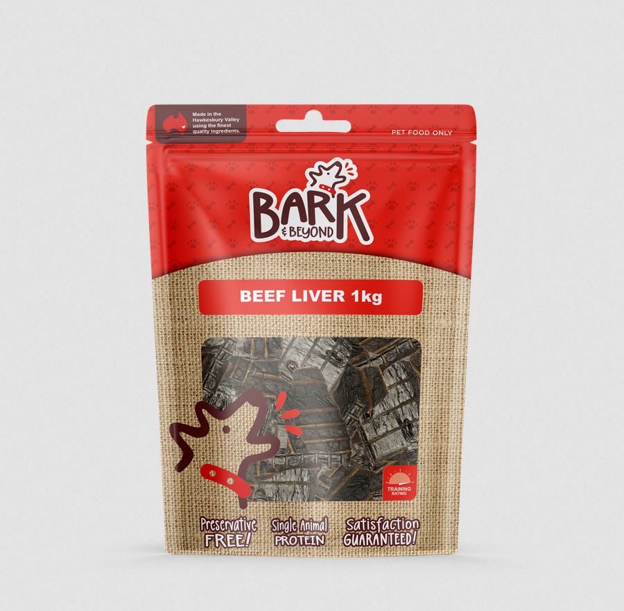 Bark & Beyond Beef Liver — Tidbit