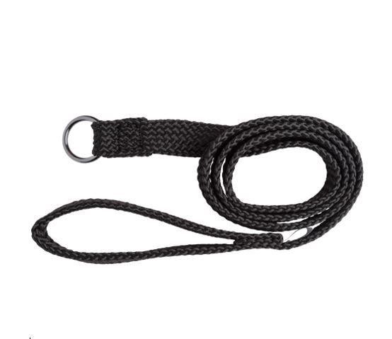 Beau Pets Double Nylon Slip Lead Black — Tidbit