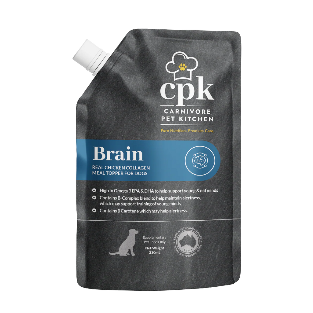 Carnivore Pet Kitchen – Meal Topper For Dogs – Brain (EXP 11/26)