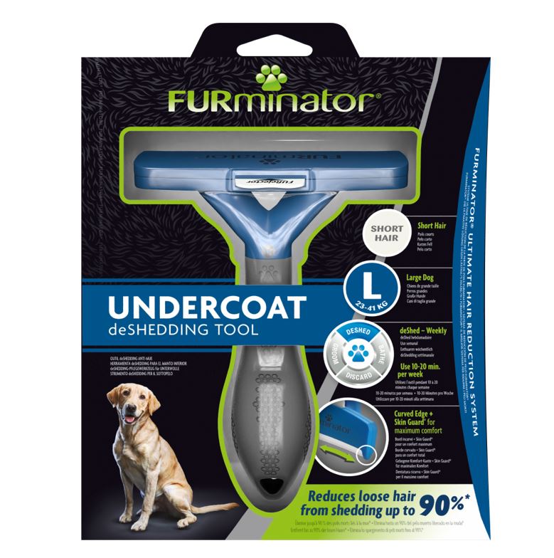 FURminator Undercoat Deshedding Tool Short Hair Dog — Tidbit
