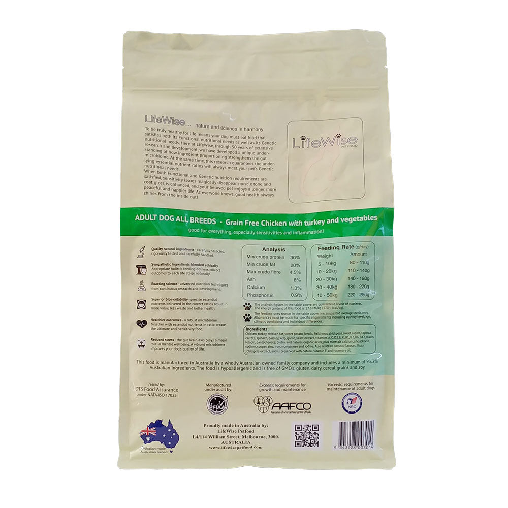 LifeWise Adult Dog Grain Free Chicken Dry Dog Food