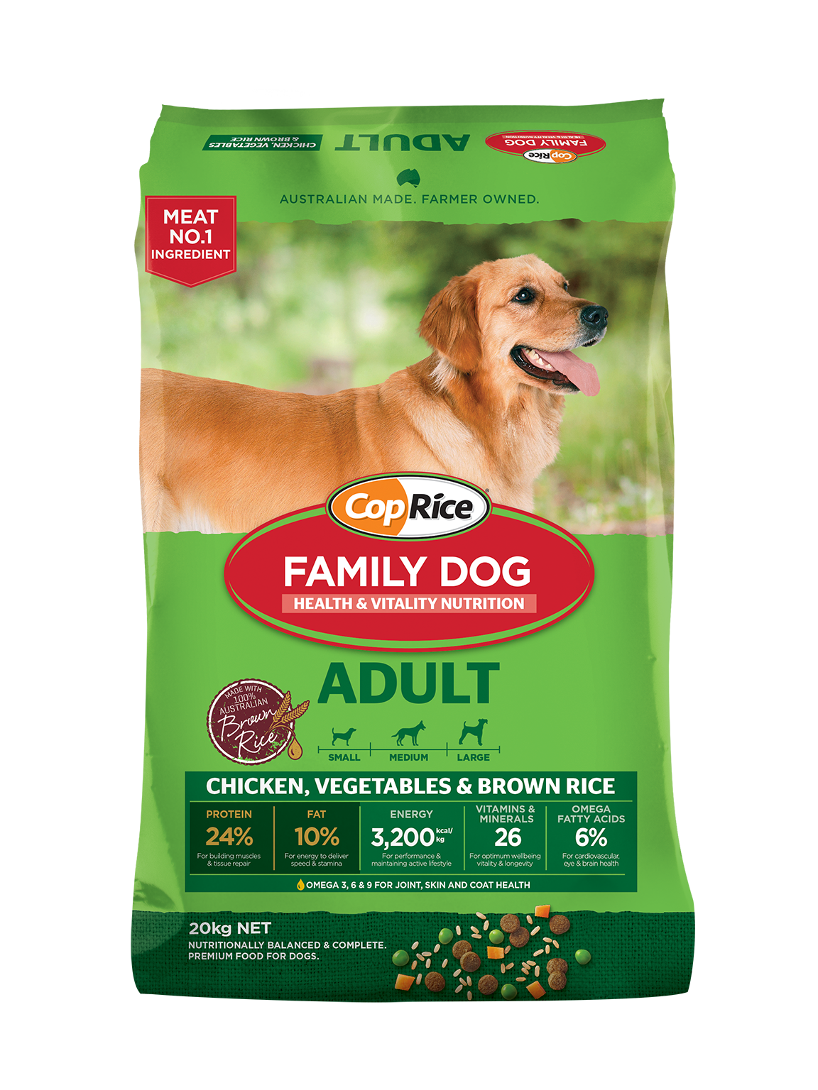 CopRice Family Dog 20kg — Tidbit