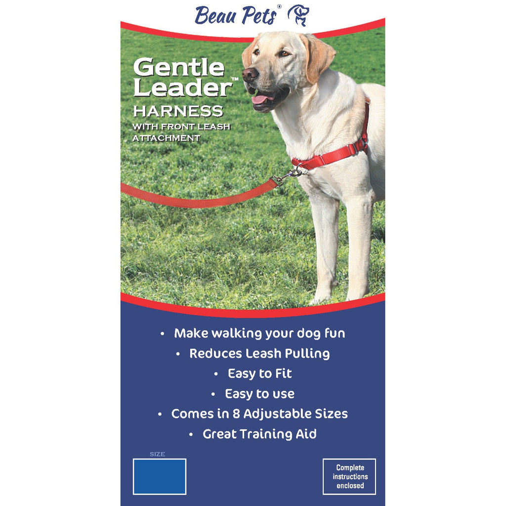 Beau Pets Gentle Leader Harness Red — Tidbit