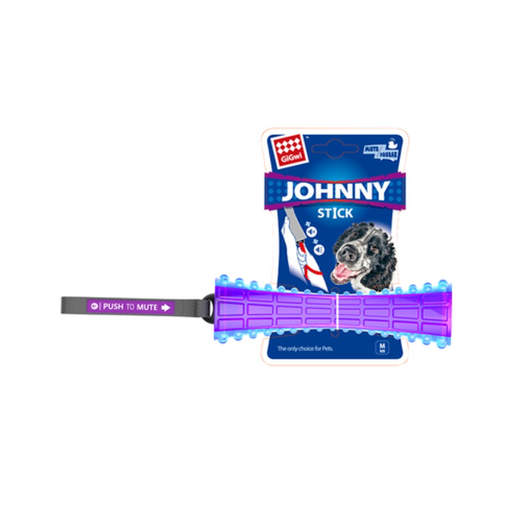 GiGwi Johnny Stick Push to Mute — Tidbit