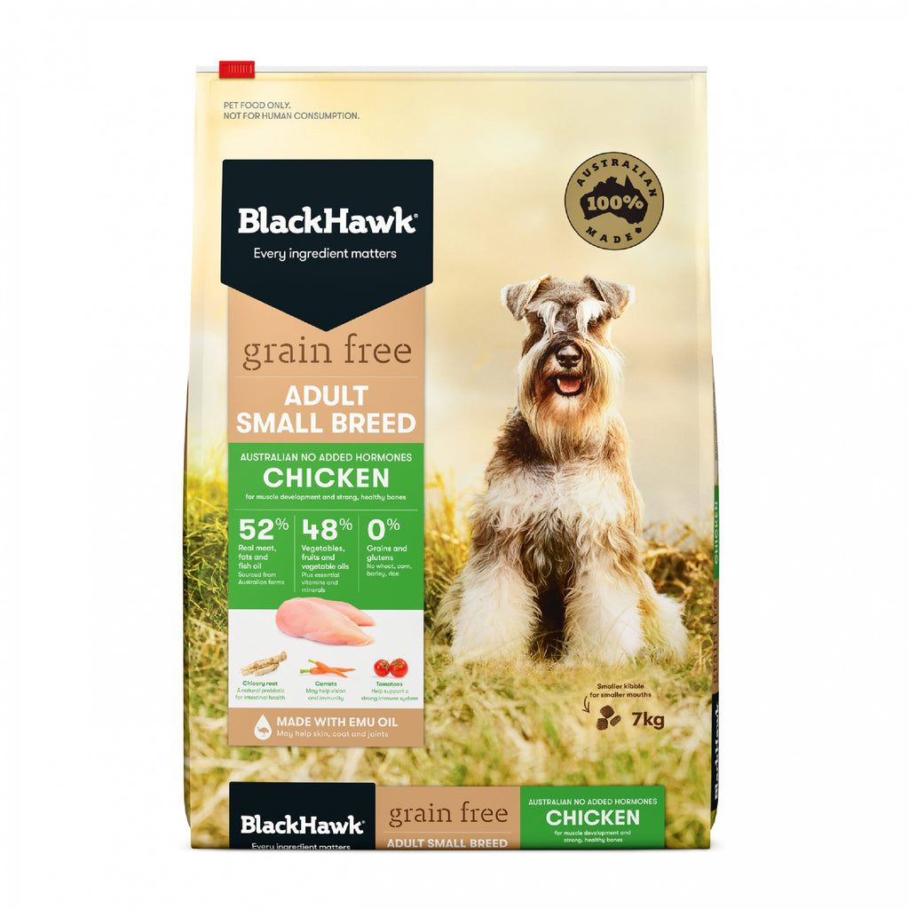 Black Hawk Grain Free Adult Small Breed Chicken