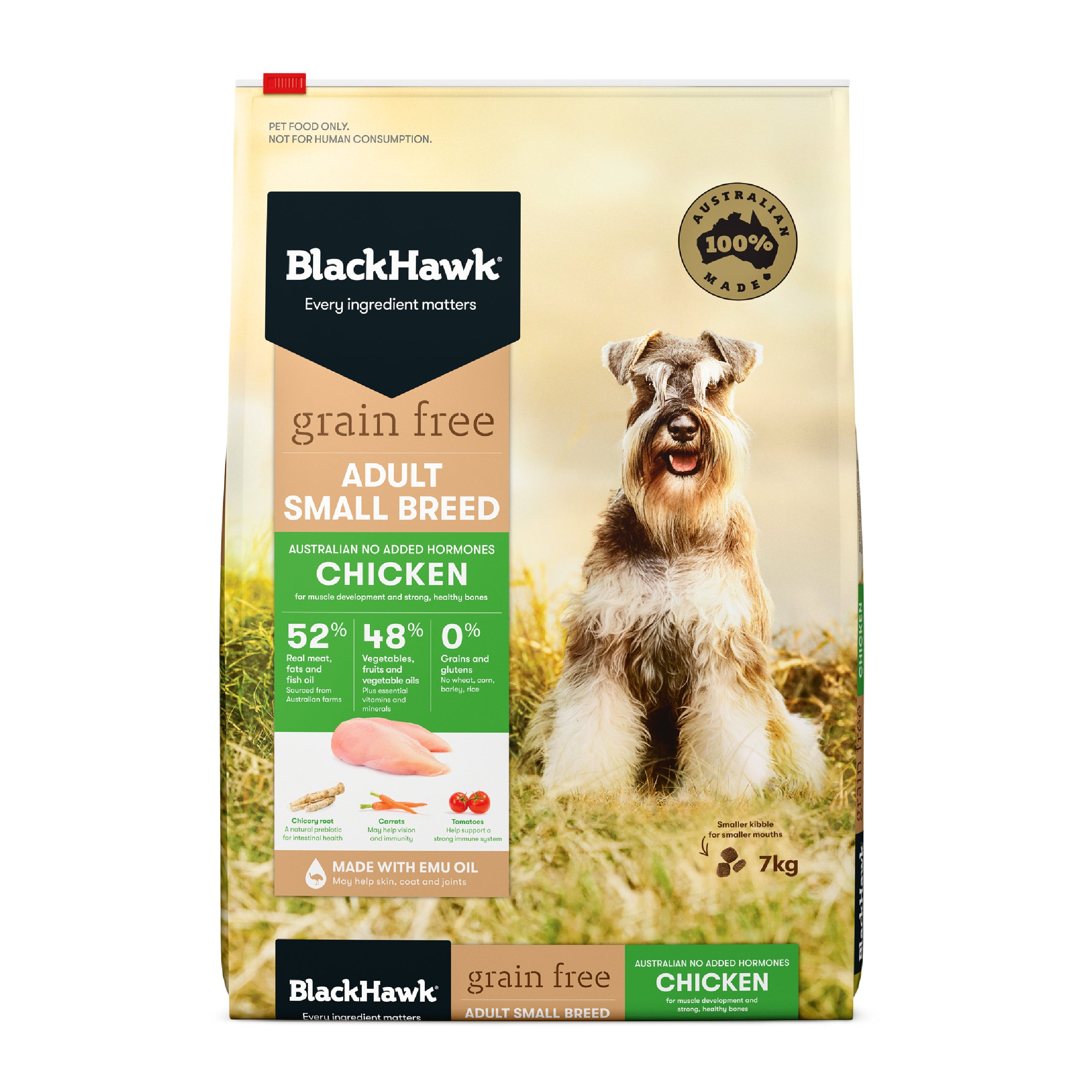 Black Hawk Grain Free Adult Small Breed Chicken