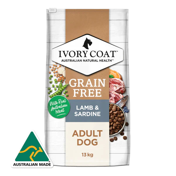 Ivory Coat Grain Free Adult Lamb & Sardine — Tidbit