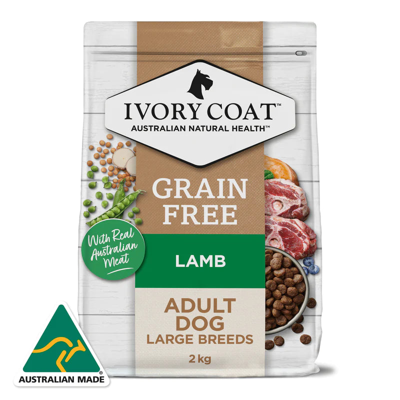 Ivory Coat Grain Free Adult Large Breed Lamb