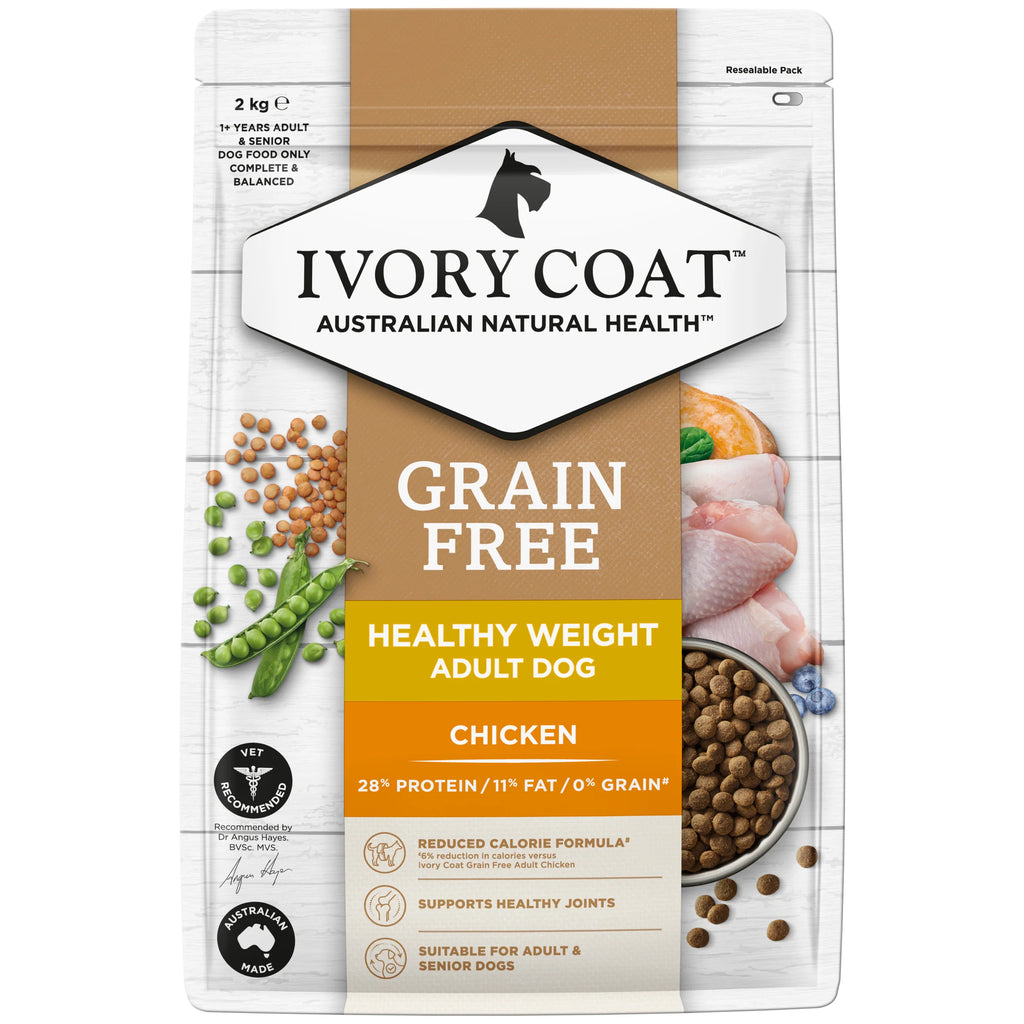 Ivory Coat Grain Free Healthy Weight Adult Chicken