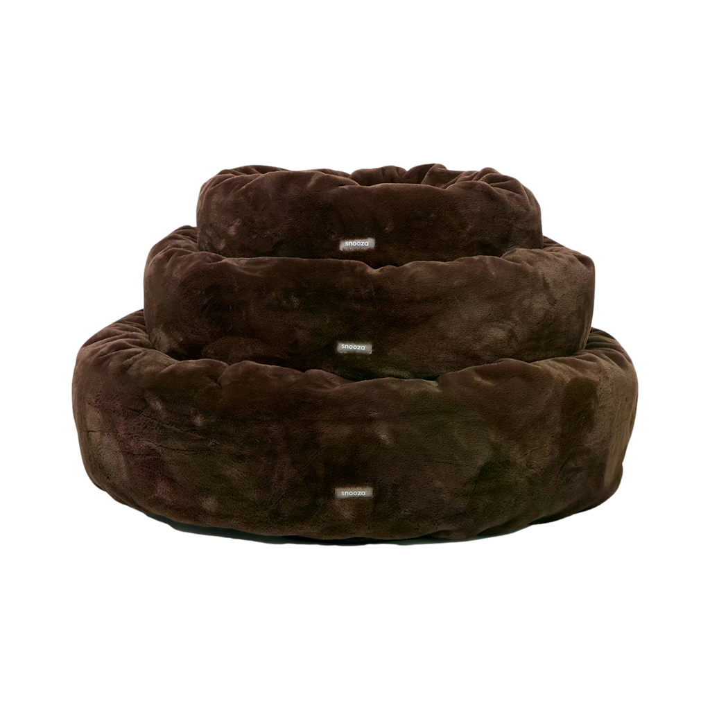 Snooza – Luxe Fur Cuddler – Chocolate