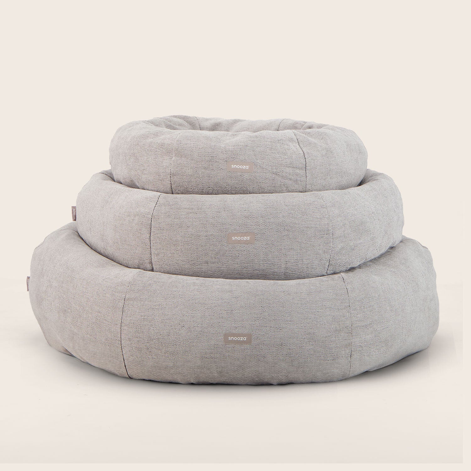 Snooza Panelled Cuddler Pebble