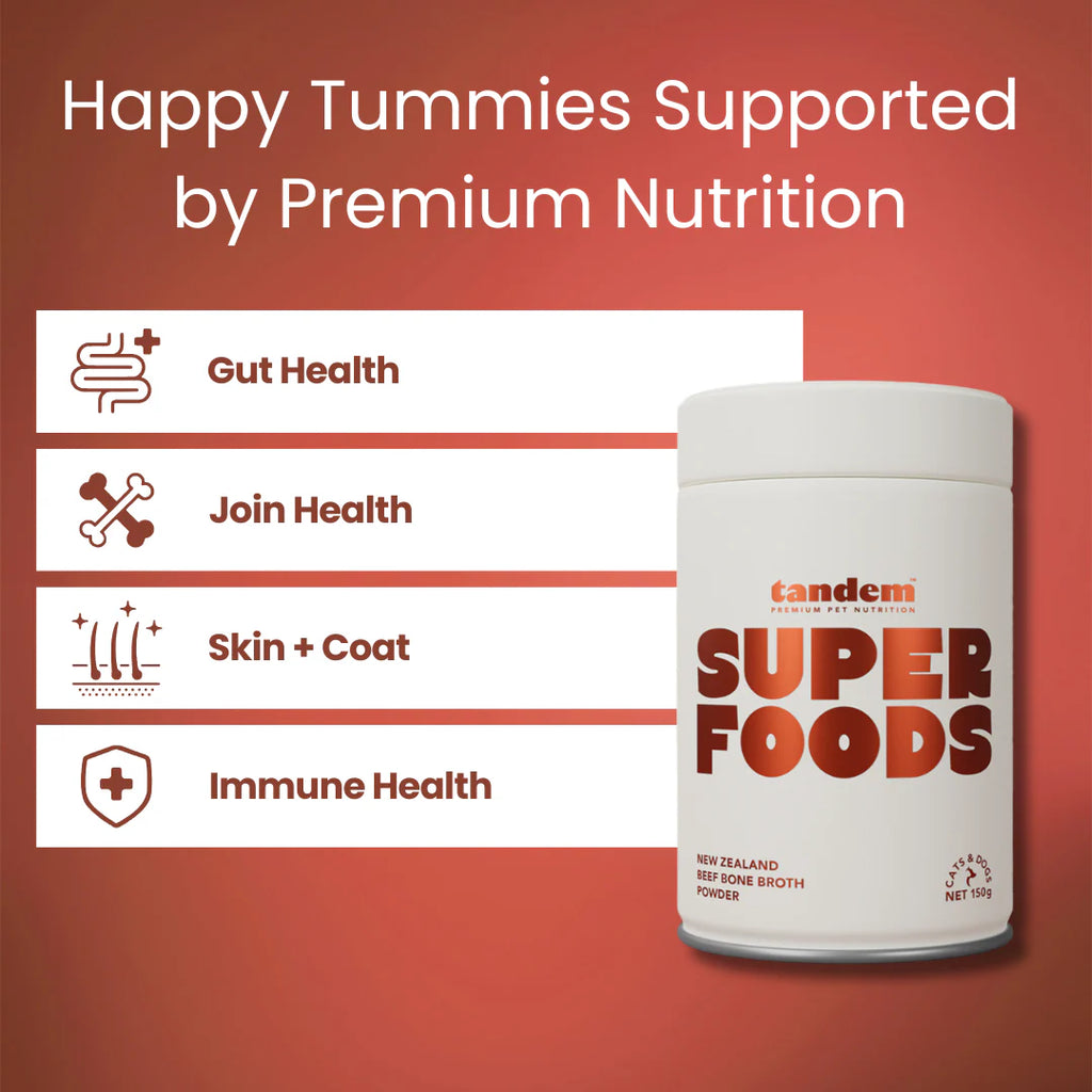 Tandem Super Foods New Zealand Beef Bone Broth Powder