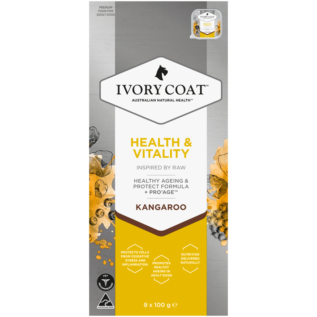 Ivory Coat Inspired by Raw Health & Vitality Wet Trays 100g