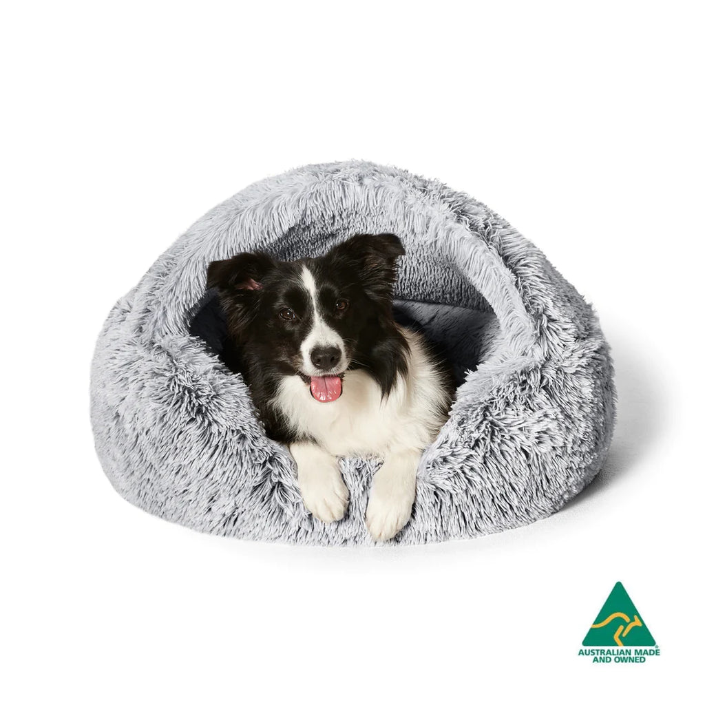 Snooza Calming Hoodie Cuddler Silver Fox — Tidbit
