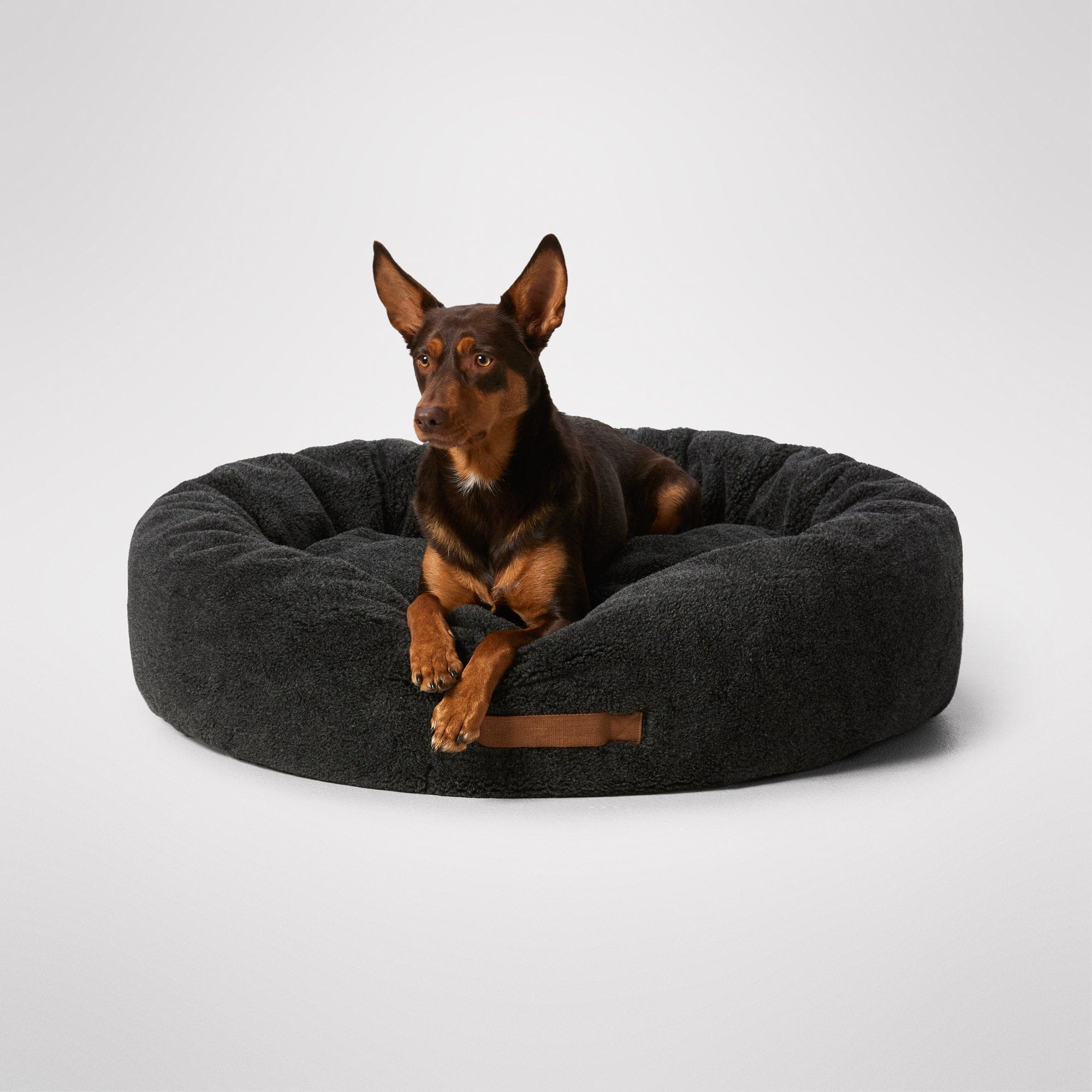 MiniJumbuk Sleep Calm Oasis Dog Bed, Storm Grey — Tidbit