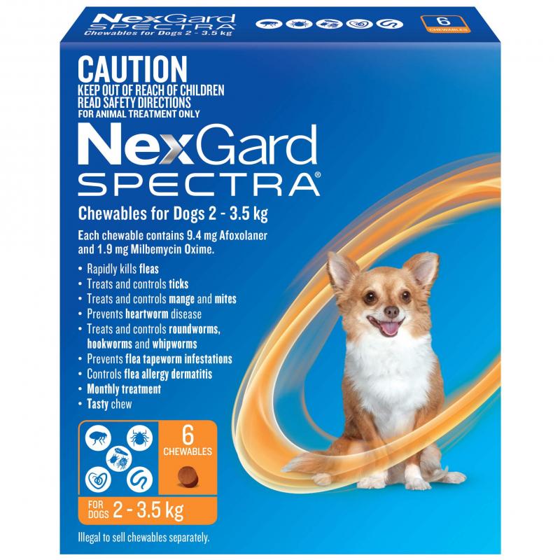 NexGard Spectra Chewables for Dogs — Tidbit