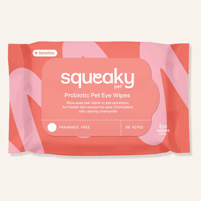 Squeaky Probiotic Pet Eye Wipes — Tidbit