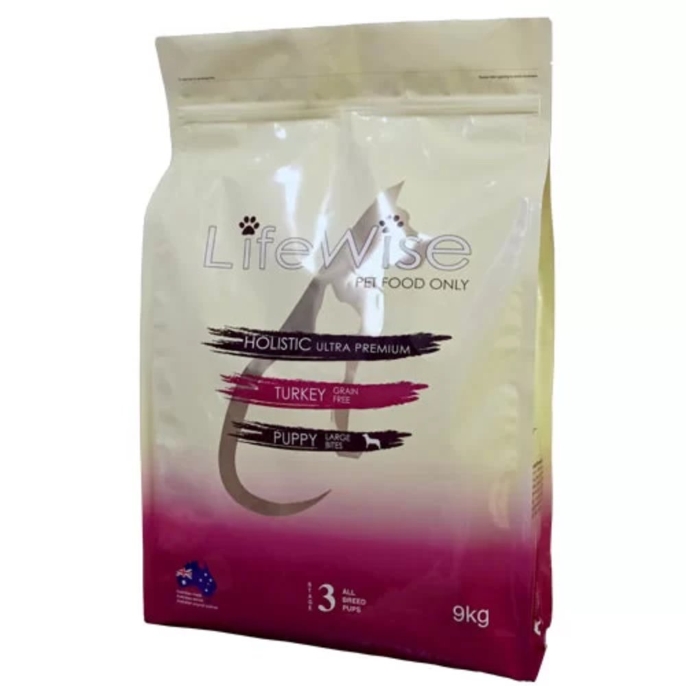 LifeWise Puppy Stage 3 Grain Free Turkey Small Bites Dry Dog Food