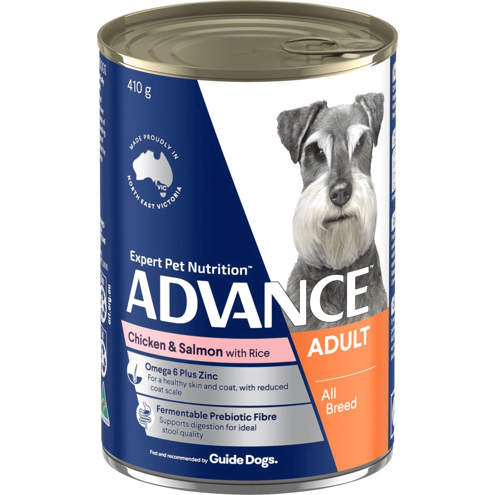 Advance Adult Wet Food, Chicken & Salmon with Rice — Tidbit