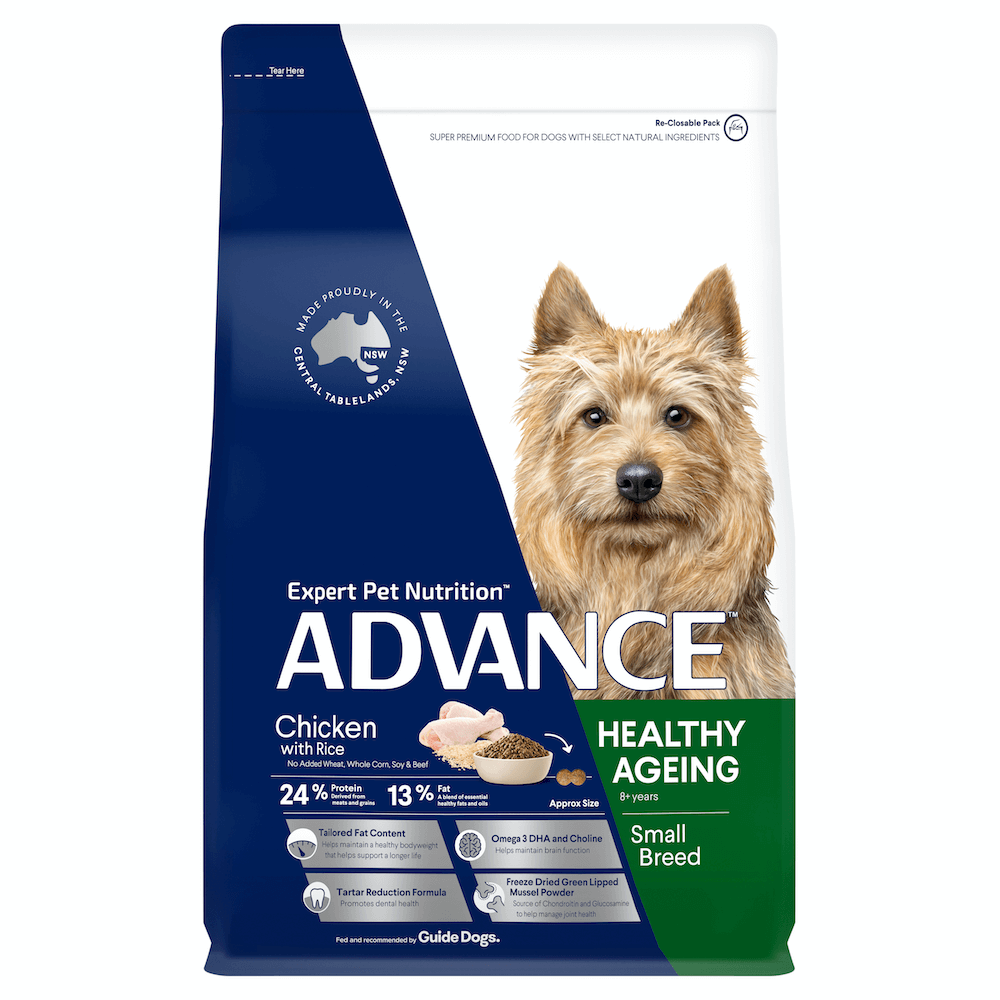 Advance Adult Small Breed Healthy Ageing Dry Dog Food 3kg — Tidbit