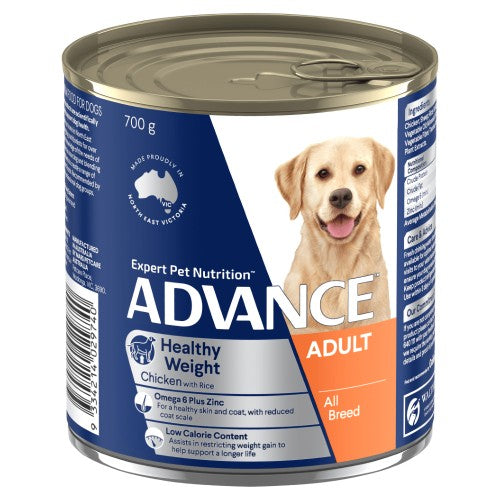 Advance Adult Healthy Weight Wet Dog Food — Tidbit