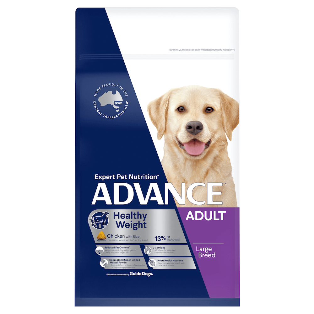 Advance Adult Large Breed Healthy Weight Dry Dog Food 13kg — Tidbit