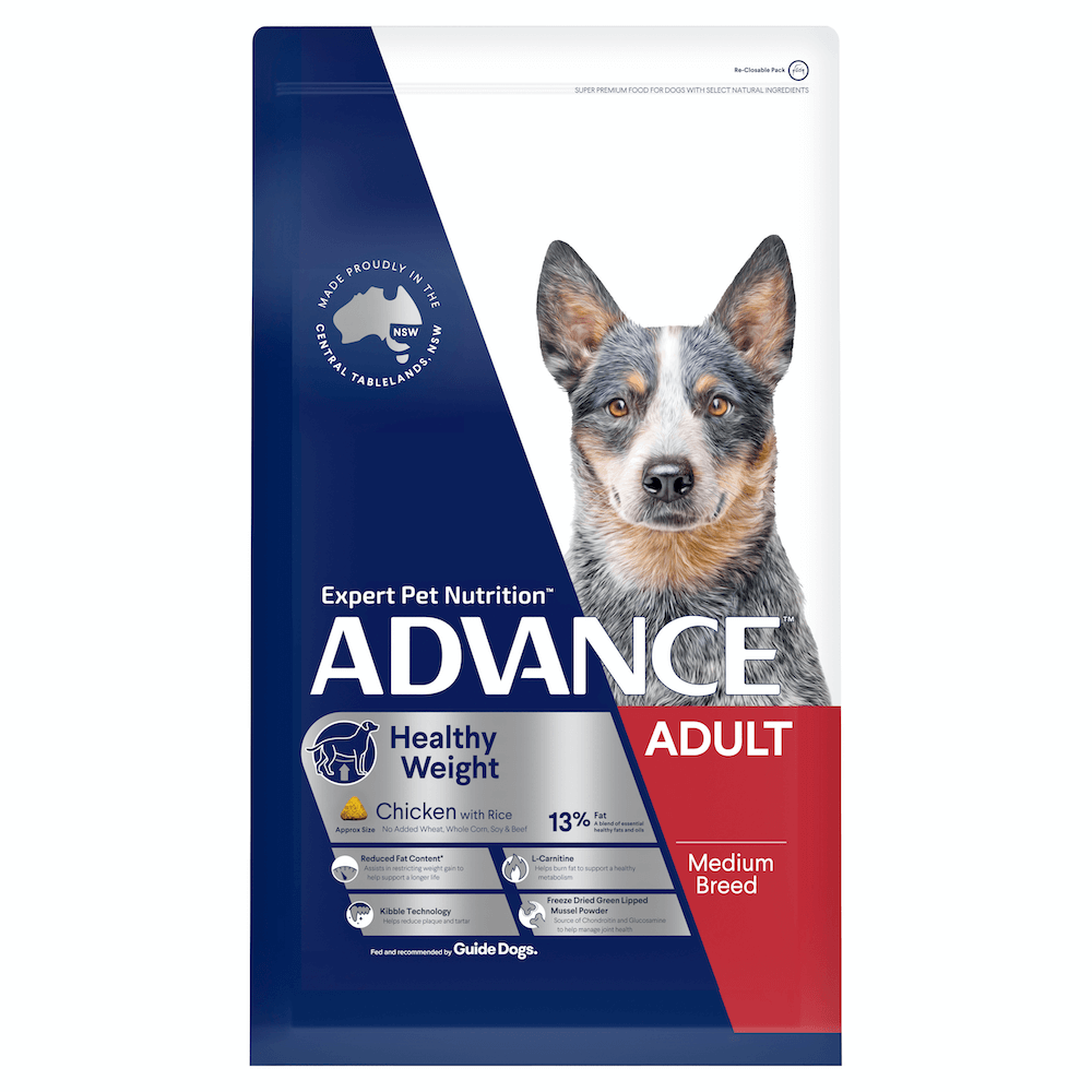 Advance Medium Breed Adult Healthy Weight Dog Food — Tidbit