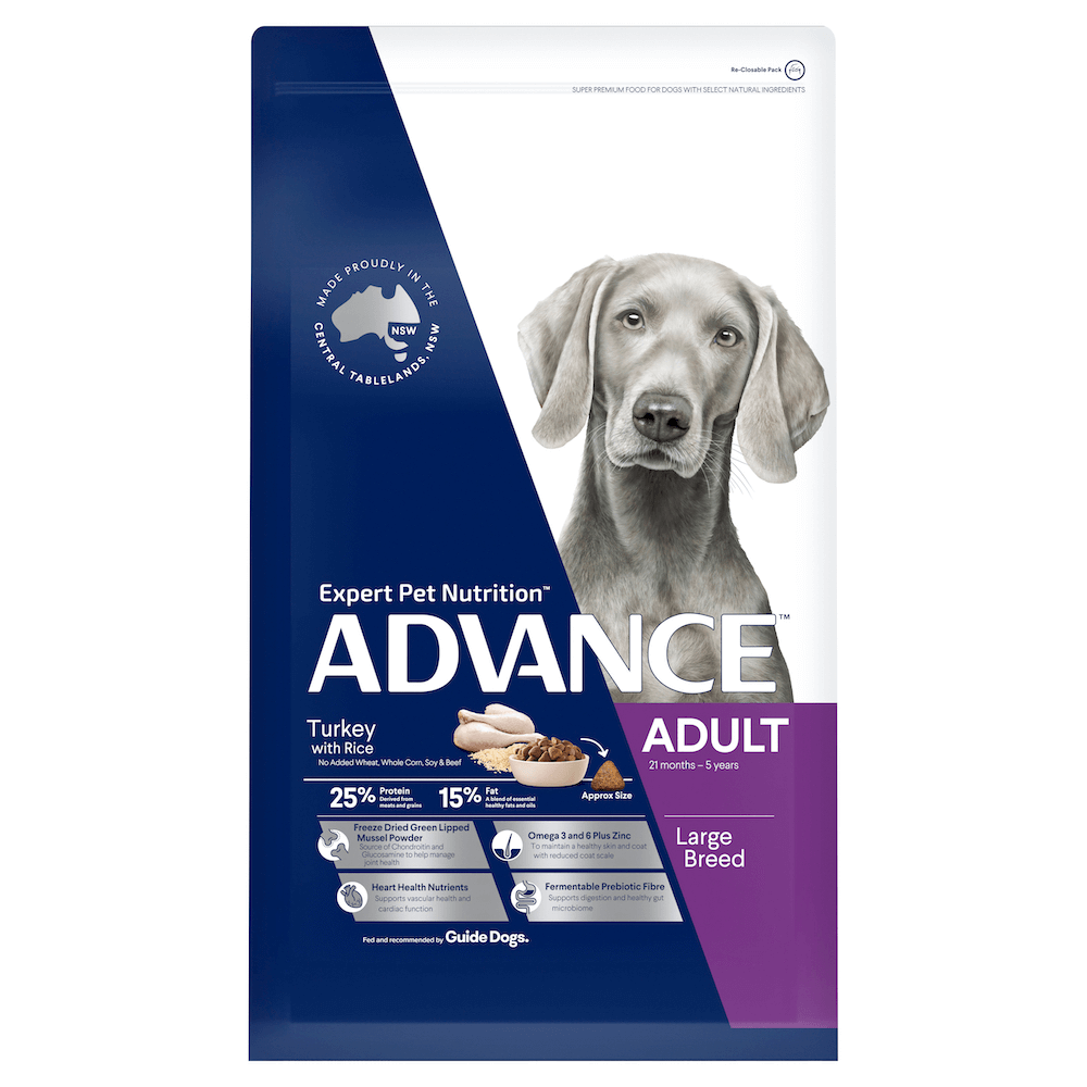 Advance Adult Large Breed Turkey with Rice — Tidbit