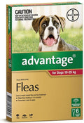 Advantage Flea Treatment for Dogs 10-25 kg